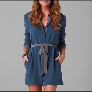 Equipment 100% Silk Earl Tunic (was a romper)